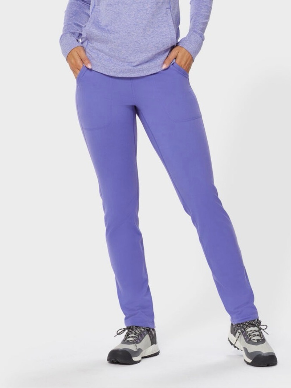 Duluth Trading Co purple Straight-Leg Active Pants